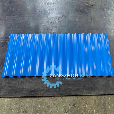 Color Steel PLC Control Three Function Triple Layer Rooing Sheets Profile Roll Forming Machine