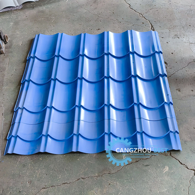 Color Steel PLC Control Three Function Triple Layer Rooing Sheets Profile Roll Forming Machine