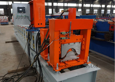 Aluminum Glazed House Ridge Cap Forming Machine For Roof Building