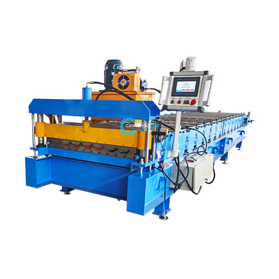 Hydraulic Cutting Roof Sheet Roll Forming Machine Precise Efficient