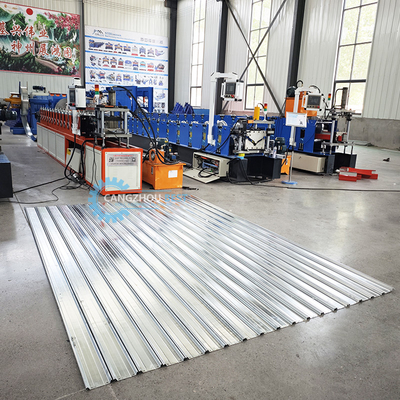 Customizable Shutter Door Cold Roll Forming Machine With Chain Or Gear Box Driven System