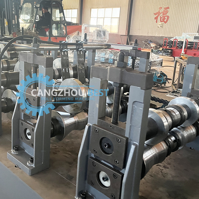 Double Line Customized U Profile Stud Track Roll Forming Machine For Spain