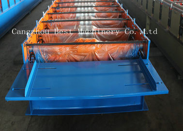 Corrugated Automatic Roofing Sheet Roll Forming Machine 380v 50HZ Frequency