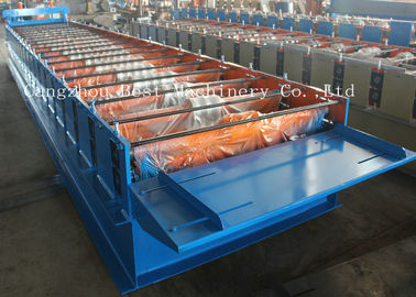 Corrugated Automatic Roofing Sheet Roll Forming Machine 380v 50HZ Frequency