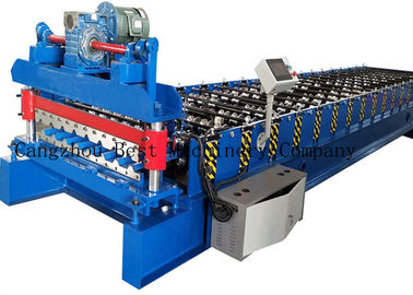 Hydraulic Cutting Roofing Sheet Roll Forming Machine 380v 8-12m/Min Productivity