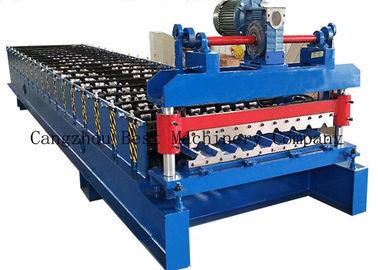 Hydraulic Cutting Roofing Sheet Roll Forming Machine 380v 8-12m/Min Productivity