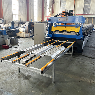 Floor Deck Roll Forming Machine 1250mm PLC Control 22kw
