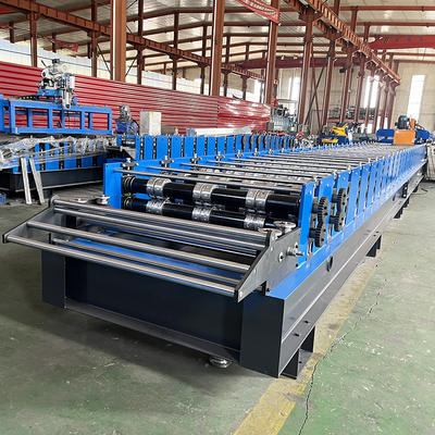 Floor Deck Roll Forming Machine 1250mm PLC Control 22kw