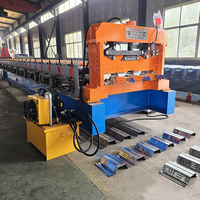 Floor Deck Roll Forming Machine 1250mm PLC Control 22kw