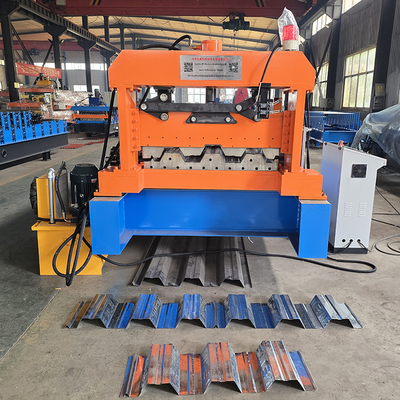 Floor Deck Roll Forming Machine 1250mm PLC Control 22kw