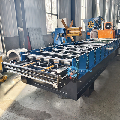 Hydraulic High Speed Metal Roofing Tile Roll Forming Machine
