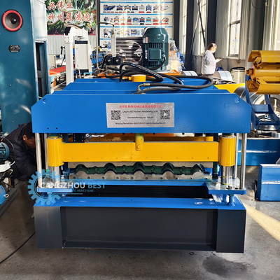 Hydraulic High Speed Metal Roofing Tile Roll Forming Machine