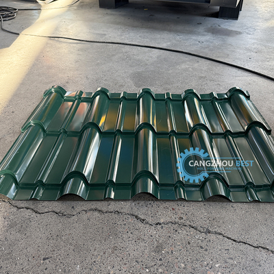 Hydraulic High Speed Metal Roofing Tile Roll Forming Machine