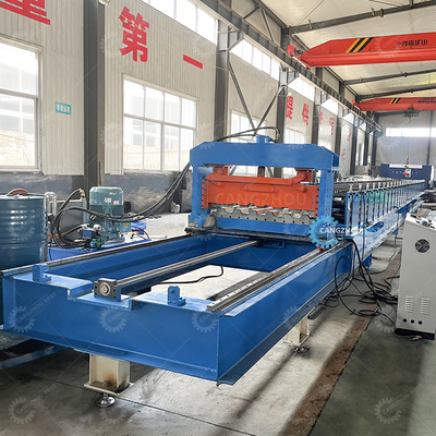 Servo Motor Steel Profile Decking Roll Forming Machine