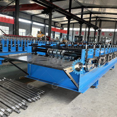 Servo Motor Steel Profile Decking Roll Forming Machine