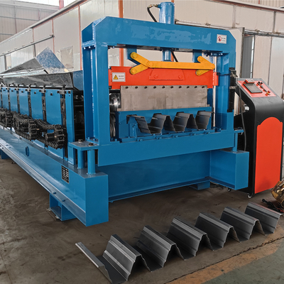Automatic Galvanized Metal Decking Floor Sheet Roll Forming Machine