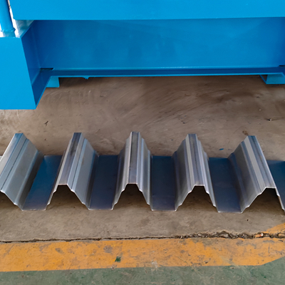 Automatic Galvanized Metal Decking Floor Sheet Roll Forming Machine
