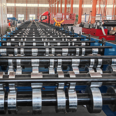 Automatic Galvanized Metal Decking Floor Sheet Roll Forming Machine