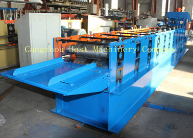 Aluminum Glazed Ridge Cap Roll Forming Machine House Material For Building