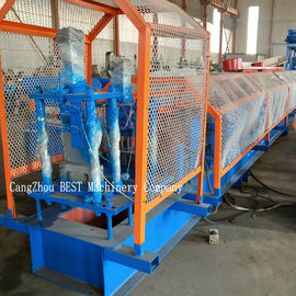 Automatic C Purlin Roll Forming Machine 15-20m/Min PLC Control System