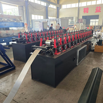 Galvanized Steel Profile Hat Channel Hat Purlin Cold Roll Forming Machine