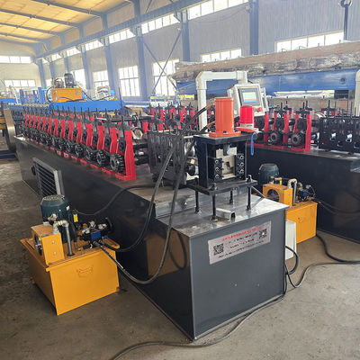 Galvanized Steel Profile Hat Channel Hat Purlin Cold Roll Forming Machine