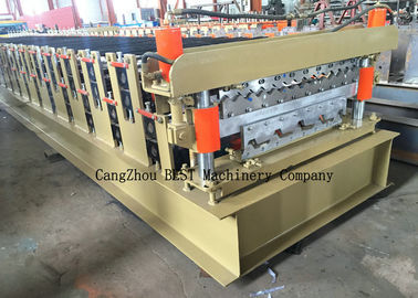 686 762 Double Layer Roofing Sheet Forming Machine 350H Steel Roofing Roll Formers