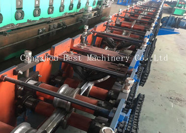 Customized Oval Duct Pipe Roll Forming Making Machine 380v 4.5kw Power