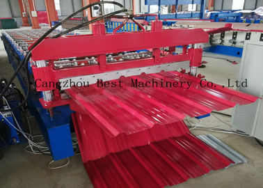 8-12m/min Production Capacity 3kw Roofing Panel Roll Forming Making Machine