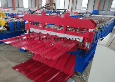 8-12m/min Production Capacity 3kw Roofing Panel Roll Forming Making Machine