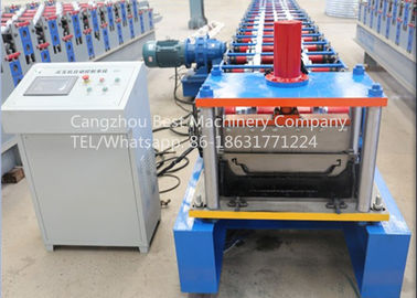 Professional Roofing Sheet Making Machine , Roof Panel Roll Forming Machine 3kw Power