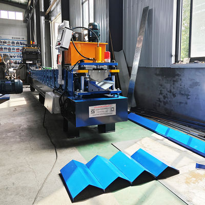 Metal ridge roofing with glazed tile Ridge Cap Roll Forming Machine
