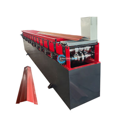 America popular with fully automatic and high-efficiency 400mm Ridge Cap Roll Forming Machine