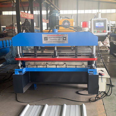 TR4 Design Roofing Sheet Roll Forming Machine with 13-22 Forming Stations and 5000 kg Decoiler Capacity