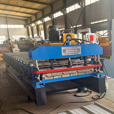 TR4 Design Roofing Sheet Roll Forming Machine with 13-22 Forming Stations and 5000 kg Decoiler Capacity