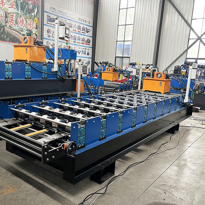1000mm Width Roofing Sheet Roll Forming Machine with 11 Roller Stations and 380V/50HZ/3PHASE Voltage