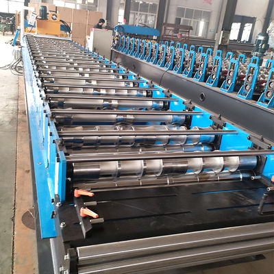 Three Peaks 820 Roofing Sheet Roll Forming Machine For Afira Market Good Quality 