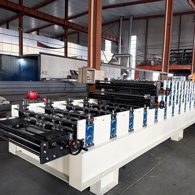 Steel Profile Three Layer Roofing Tile&Corrugated&IBR Sheets Roll Forming Machine Line