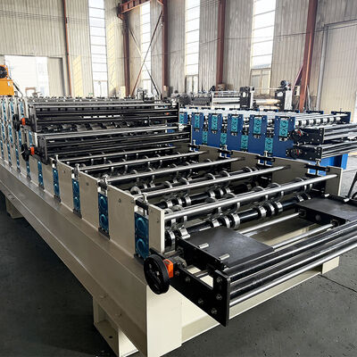Steel Profile Three Layer Roofing Tile&Corrugated&IBR Sheets Roll Forming Machine Line