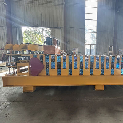 PPGI &GI Steel Three Layer Roof Sheets Roll Forming Machine Production Line 