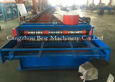 0.8-1.5mm Galvanized Metal Deck Sheet Roll Forming Machine For Roof Building