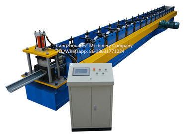 Building Color Steel Water Gutter Roll Forming Machine with 50-60HZ PLC Control System