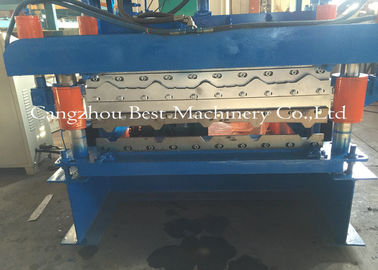 Zinc Galvanizing Hydraulic Cutting Double Layer 840 Roofing Sheet Roll Forming Machine