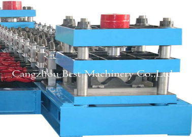 Building Material Highway Guardrail Forming Machine 380V 50Hz 3 Phases