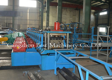 Building Material Highway Guardrail Forming Machine 380V 50Hz 3 Phases