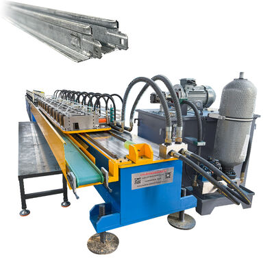 High Speed Hydraulic Punching T38X24 Main T Grid Cold Roll Forming Machine