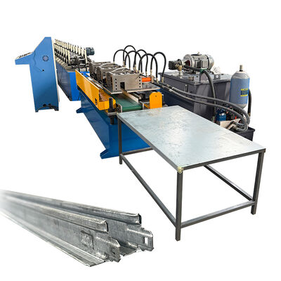 Fast Speed T24X26 Hydraulic Punching Cross Ceiling T Grid Roll Forming Machine