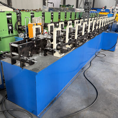 Steel Profile Customzied PLC Control 3.6m Main T Making Roll Forming Machine