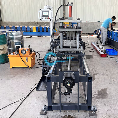 Multi Size Steel Profile C&U Stud Track Ceiling Profile Roll Forming Machine