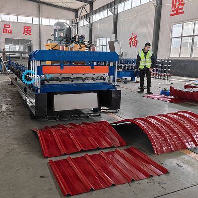 Automatic high-quality corrugated iron roofing sheet forming machine from Chinese factory